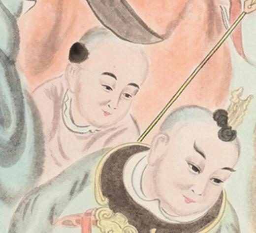 武艺 福禄寿 180cm×97cm 纸本水墨 2020年 商品图7