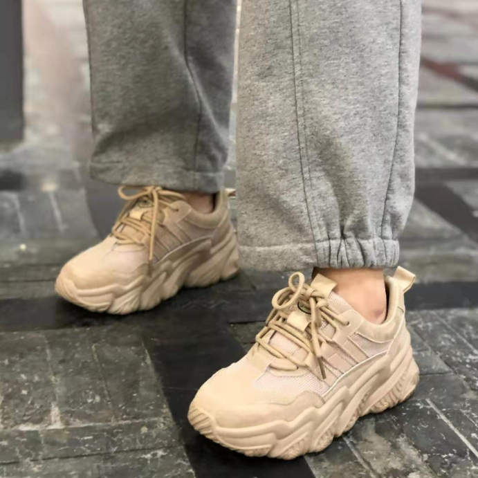 西村名物2021复古净版基础老爹鞋T21AM13201