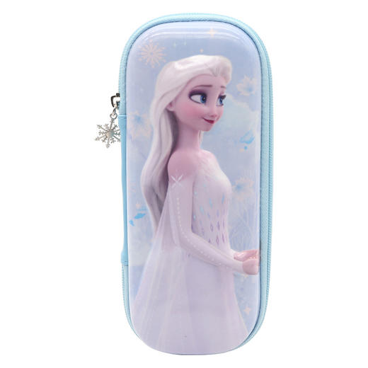【迪士尼冰雪儿童笔盒】冰雪学生eva创意卡通笔袋 3d立体大容量拉链多功能儿童文具盒 商品图8