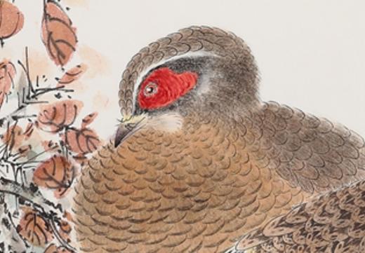 金喦 工笔花鸟01 136cmx68cm  8平尺 商品图6