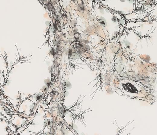 金喦 工笔花鸟01 136cmx68cm  8平尺 商品图7