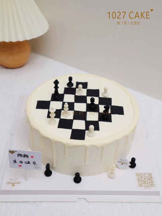 1027CAKE | 国际象棋主题蛋糕 商品图0