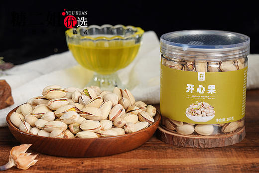 【最后40罐】【开心果】原色开心果大颗粒 无漂白180克/罐 商品图1