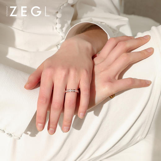 ZENGLIU满天星戒指女小众设计ins潮冷淡风指环情侣装饰品食指戒指 商品图3