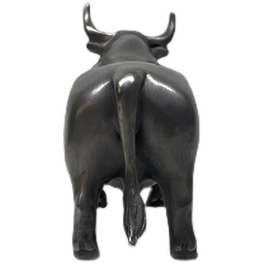 不仁斋薛继业铸铜雕塑摆件辛丑铜牛限量摆件潮玩 商品图4