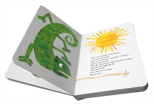 英文原版绘本 The Mixed-Up Chameleon 拼拼凑凑的变色龙 艾瑞卡尔爷爷 Eric Carle 大开平装 3-6岁故事图画书 动物认知英语 商品图1