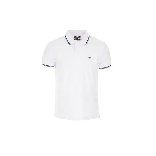 【一】EMPORIO ARMANI 阿玛尼 男士短袖T恤 白色 8N1FB4 1JPTZ 0100 商品图0