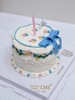 1027CAKE |  手绘花花 ins风 翻糖蝴蝶结 商品缩略图1