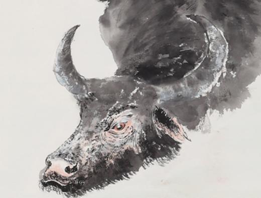 金喦 小写意花鸟 136cmx68cm 8平尺 商品图4