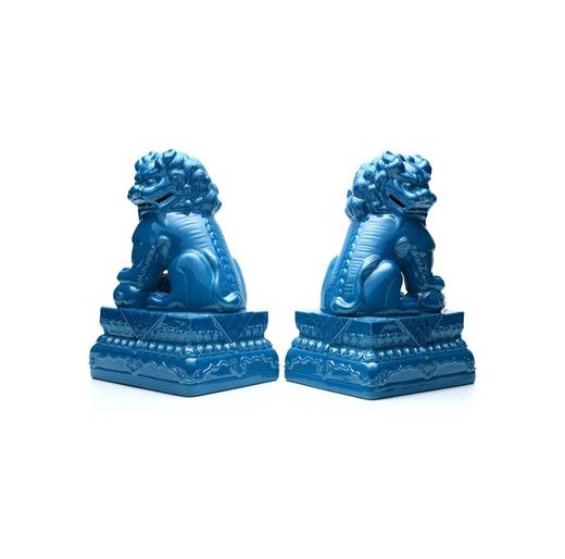 黄玉龙/故宫狮/蓝/对 商品图2