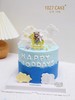 1027CAKE |  周岁 百天 蓝色系 翻糖 商品缩略图0