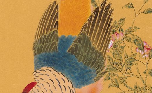 金喦 工笔花鸟02 100cm×50cm 4.5平尺 商品图7