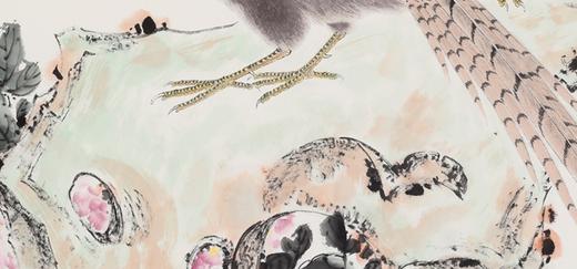 金喦 工笔花鸟04 136cmx68cm 8平尺 商品图3