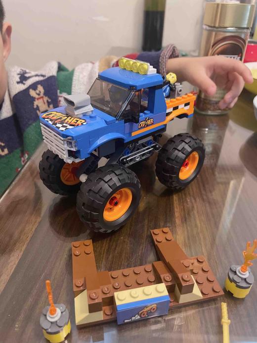 儿童玩具！亲子活动推荐 乐拼小积木越野车拼装 商品图2
