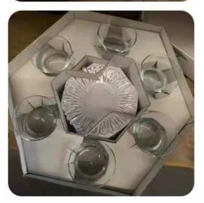 帕莎95961白色玻璃茶杯碟套装6支装（） 商品图2