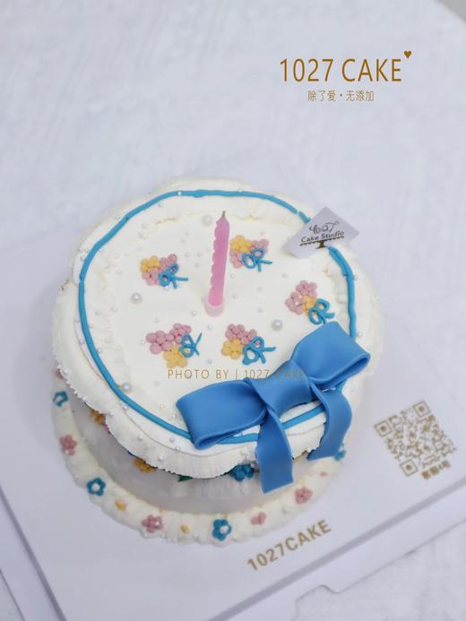 1027CAKE |  手绘花花 ins风 翻糖蝴蝶结 商品图3