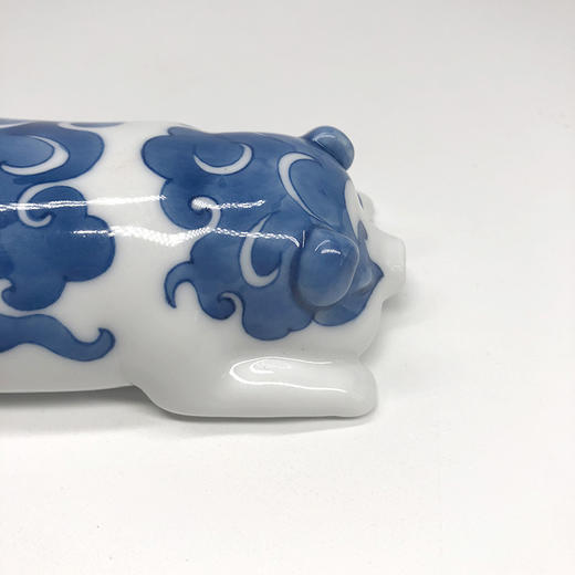 不仁斋新款  薛继业 陶瓷雕塑 财库猪 财库枕 商品图1