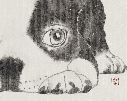 李军 | 《七月与安生》 纸本水墨 60cm × 60cm 商品图2