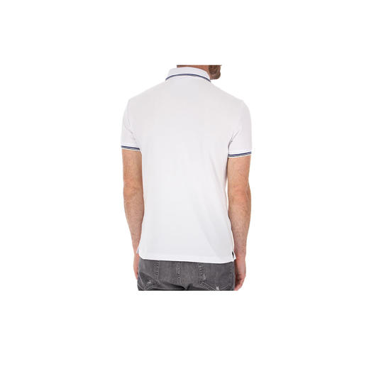 【一】EMPORIO ARMANI 阿玛尼 男士短袖T恤 白色 8N1FB4 1JPTZ 0100 商品图2