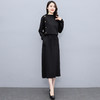 时尚休闲，简约纯色宽松舒适连衣裙HR-XSILU3327 商品缩略图3