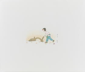 刘庆和 | 人物01 35cmx35cm
