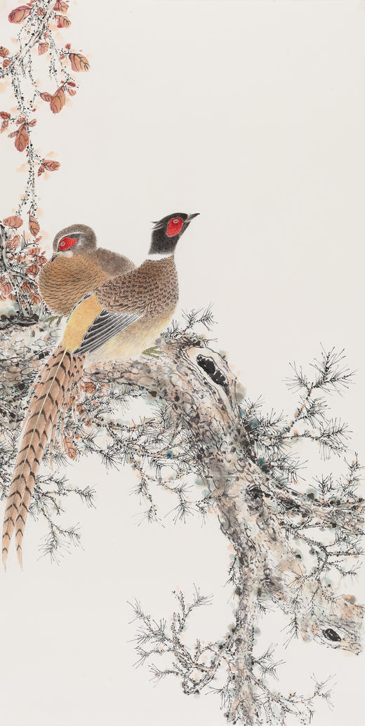 金喦 工笔花鸟01 136cmx68cm  8平尺 商品图1