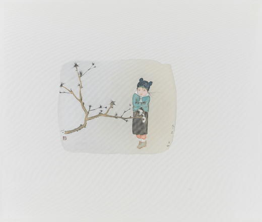 刘庆和 | 人物07 35cmx35cm 商品图0