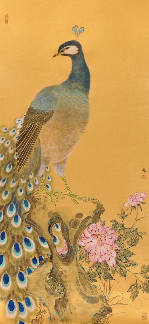 金喦 工笔花鸟03 100cm×50cm 4.5平尺 商品图1