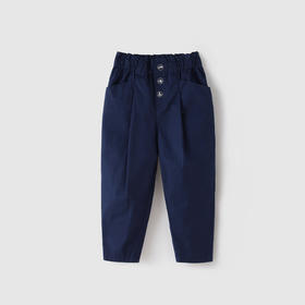 安奈儿女童全腰梭织单裤xg216509