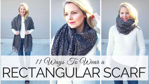 How to Tie a Scarf - 4 Scarves 16 Ways 商品图0