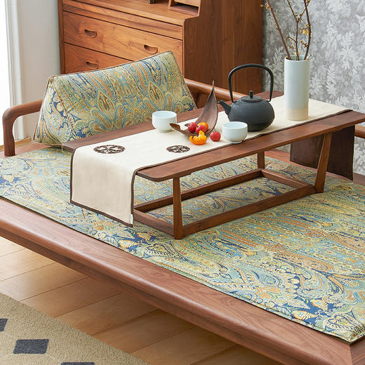 哥特秘境罗汉床棕榈加厚防滑沙发垫 商品图1