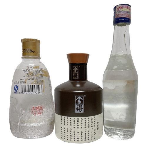 【川酒100ml酒版一组3瓶】舍得酒 52度 2014年出厂；水井坊天号陈酒 45度 2013年出厂；叙府大曲“53优” 52度 2018年出厂 商品图4