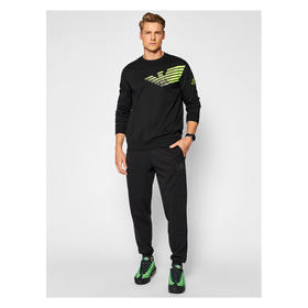 EMPORIO ARMANI EA7 阿玛尼 男士卫衣 黑色 6KPM45 PJ05Z 1200