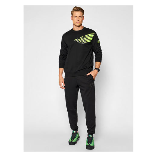 EMPORIO ARMANI EA7 阿玛尼 男士卫衣 黑色 6KPM45 PJ05Z 1200 商品图0