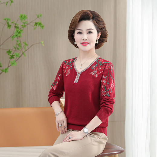 AA  YS时尚本命年衣服洋气针织衫 商品图5