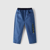 安奈儿男童全腰梭织牛仔单裤xb216540 商品缩略图0