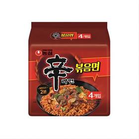 【4멀티】농심 신라면볶음면멀티131g*4