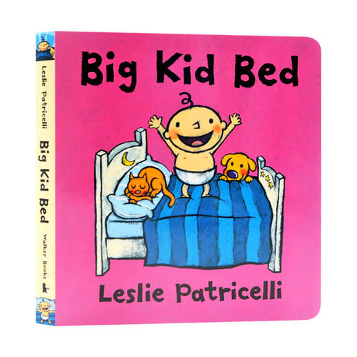 小毛孩小脏孩 大孩子的床 英文原版绘本 Big Kid Bed Leslie Patricelli 英文版幼儿英语启蒙认知纸板书 行为习惯培养 进口书籍 商品图0