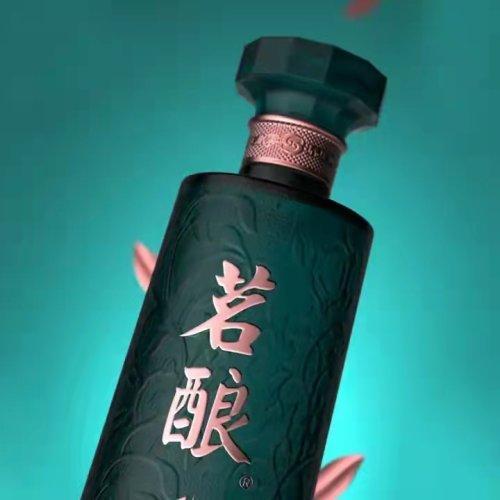 泸州老窖茗酿萃绿 流通版 52度 白酒露酒 商务宴请 500ml 商品图3
