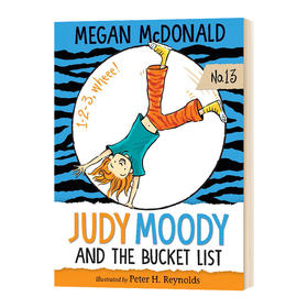 稀奇古怪小朱迪13 英文原版 Judy Moody and the Bucket List 儿童桥梁章节书 课外阅读书籍
