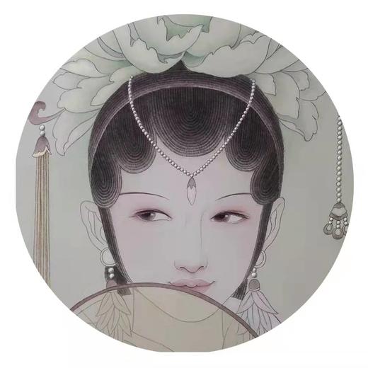 付落红 | 工笔人物02 40cm×40cm 商品图1