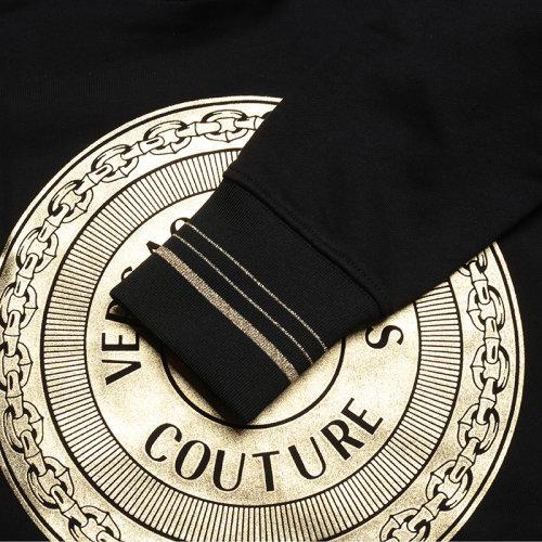 VERSACE JEANS COUTURE/VERSACE JEANS COUTURE 2021款 男卫衣 男士棉质连帽长袖卫衣运动衫 B7GWA7TX 30318 商品图3