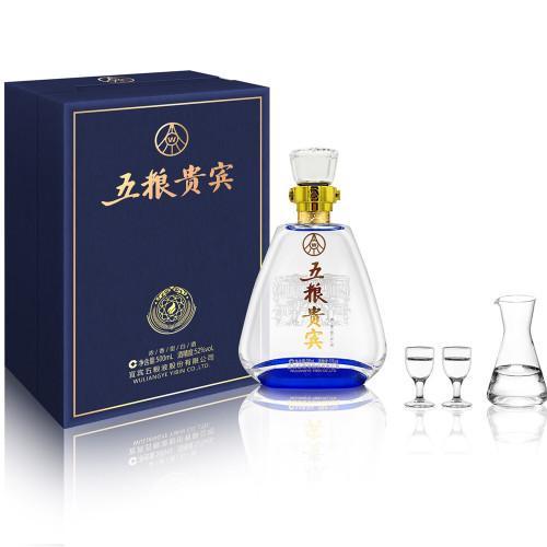 五粮液股份 五粮贵宾·蓝晶 52度 500ml 浓香型白酒 商品图0
