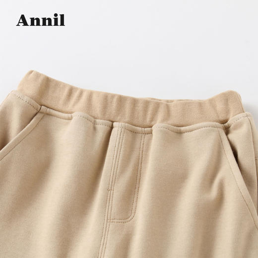 安奈儿男童全腰针织单裤xb216538 商品图1