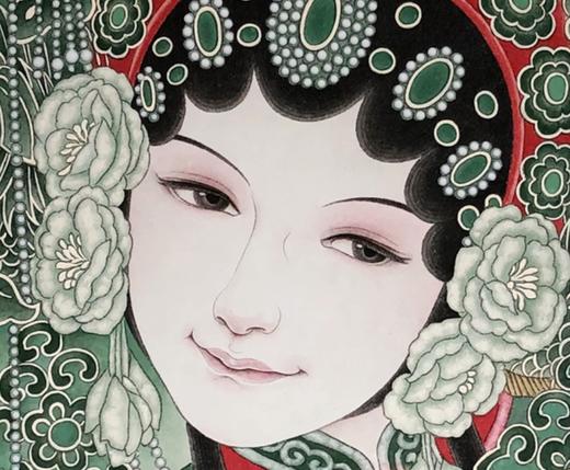 付落红 |《贵妃醉酒》-3 90cm×57cm 商品图4