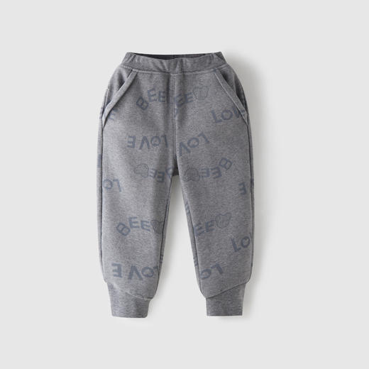 安奈儿男童全腰针织单裤xb216537 商品图0