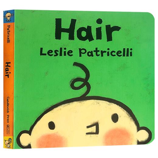 理发 英文原版 Hair 一根毛脏小孩系列绘本 幼儿英语启蒙纸板书 Leslie Patricelli 宝宝好习惯培养 单词记忆读物 英文版进口书籍 商品图3