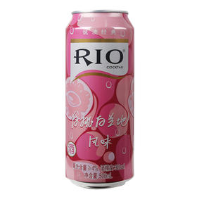 500ml微醺3度白桃白兰地味鸡尾酒（预调酒）