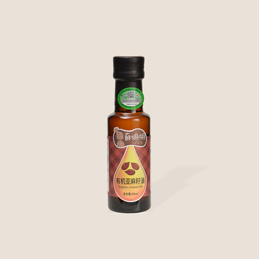 苏嫲嫲有机亚麻籽油 100g 商品图0
