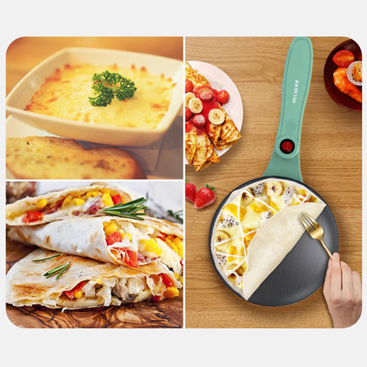 分两个包裹 美菱薄饼机MAJ-LC6002  +创维 三明治早餐机-粉色K37【LXDD&YGYL 2.0】 商品图3